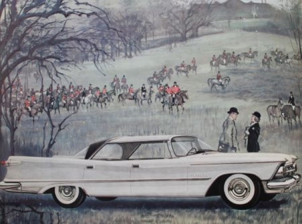 Chrysler Imperial Modelprogram 1959 Carbrochure with original envelope (4014)